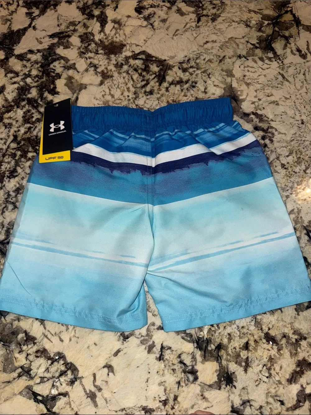 Under Armour Boys' On the Horizon Volley Swimsuit-Brand New With Tags